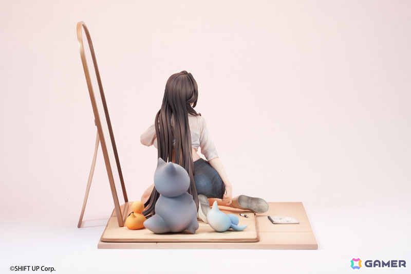 「勝利の女神：NIKKE」マルチャーナがコスチューム“スクールデイズ”の姿で立体化！アクリルブロック付き豪華版もの画像