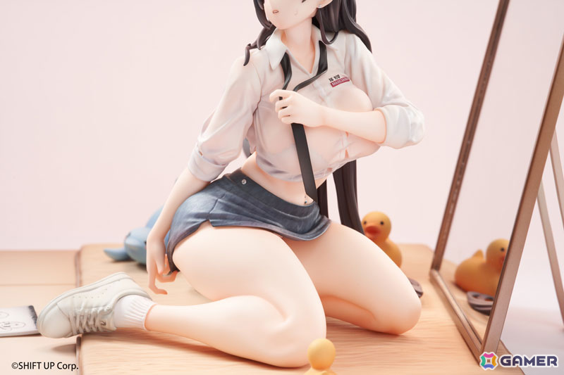 「勝利の女神：NIKKE」マルチャーナがコスチューム“スクールデイズ”の姿で立体化！アクリルブロック付き豪華版もの画像