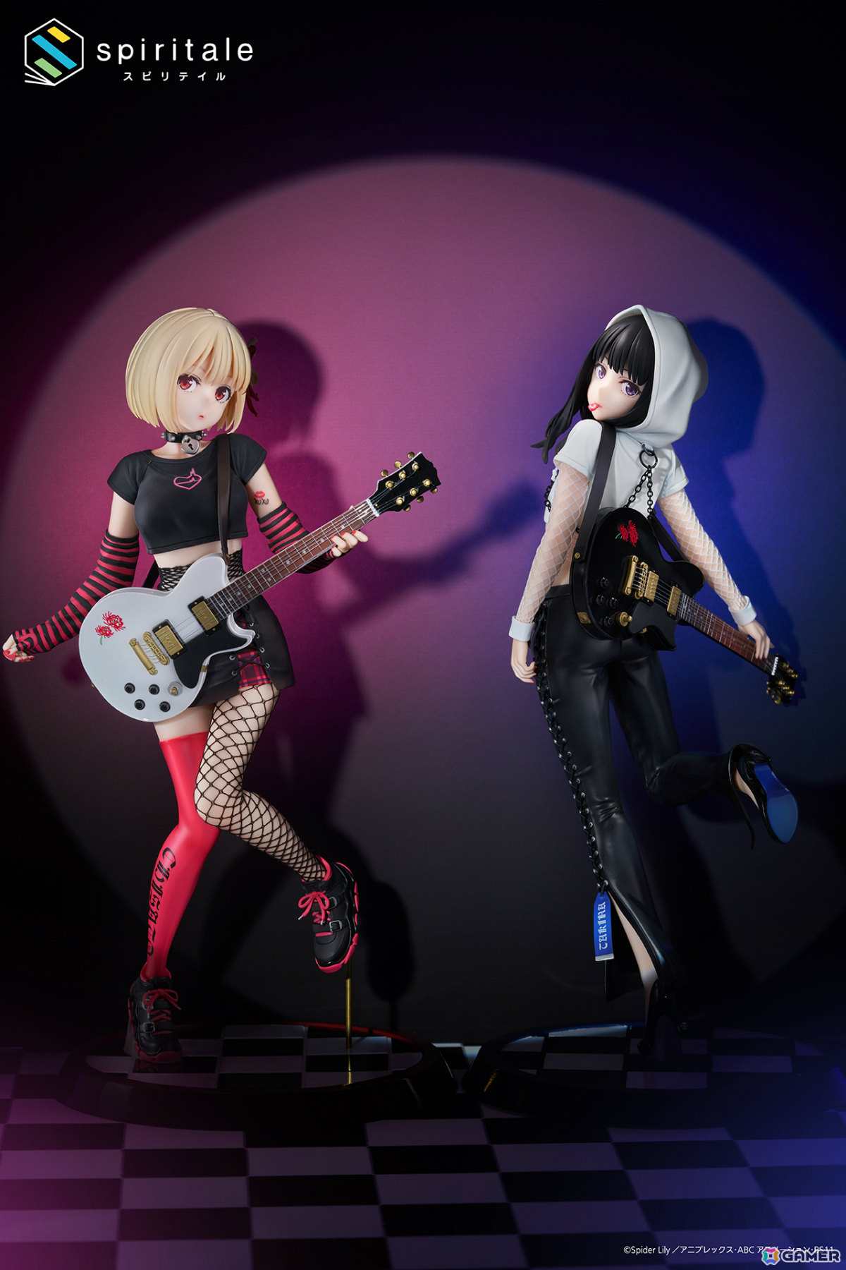 TVアニメ「リコリス・リコイル」千束&たきなが第7話のアイキャッチ衣装でフィギュア化!普段とは一味違うスタイリッシュでクールな雰囲気にの画像