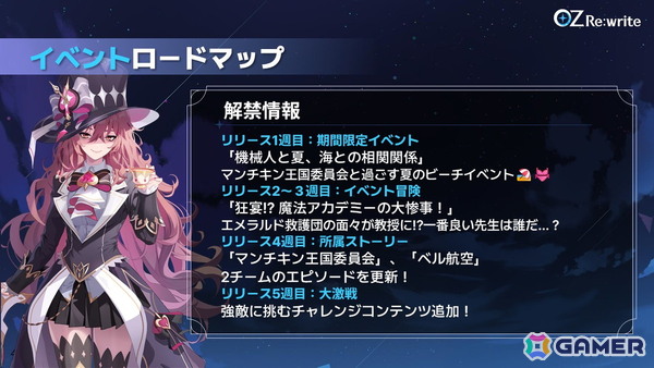 「OZ Re:write」秋葉原で行われたリリース直前イベントをレポート!ゲーム紹介に加えてささきのぞみさん、早瀬ゆりさん出演のトークショーもの画像