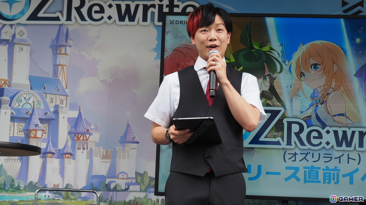 「OZ Re:write」秋葉原で行われたリリース直前イベントをレポート！ゲーム紹介に加えてささきのぞみさん、早瀬ゆりさん出演のトークショーもの画像7