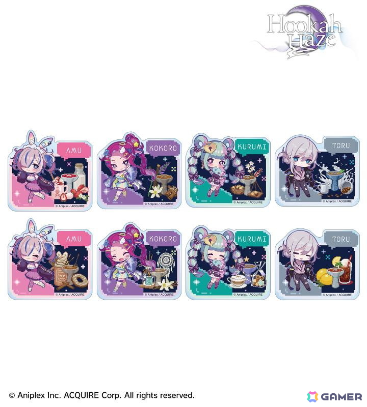 Hookah Haze」愛上あむ、明月院こころ、古森くるみ、炭木トオルたちの