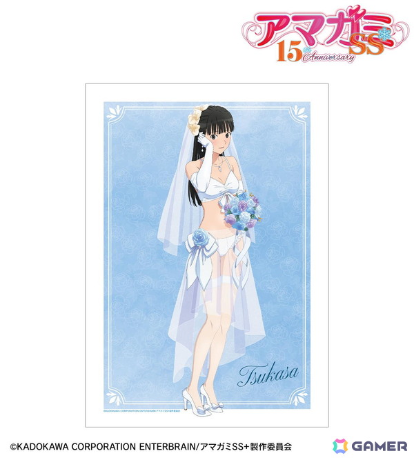 「アマガミSS」アニメ化15周年をお祝いした新規描き下ろしのウェディング水着ver.のグッズがAMNIBUSで登場！の画像12