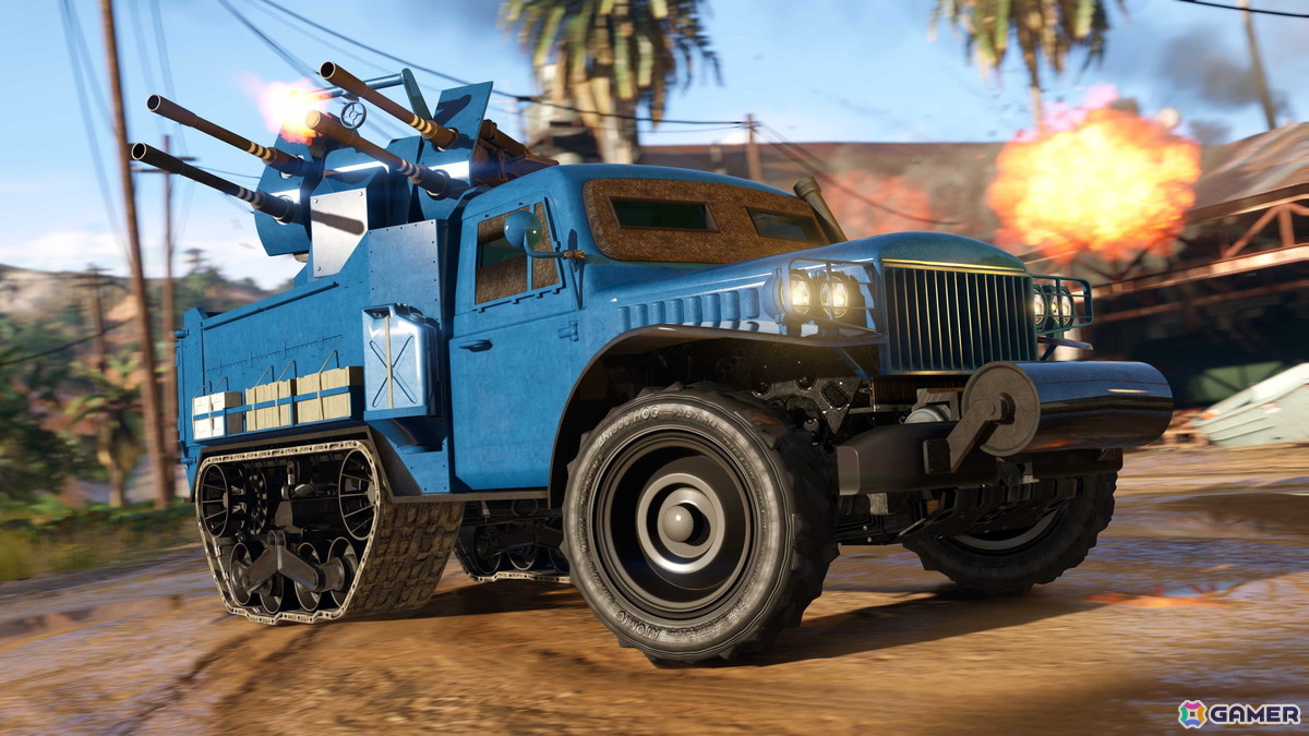 「GTAオンライン」車両乱戦（カヨ・ペリコ）の新モードが登場！GTA＋メンバーはGTAマネーとRP報酬が4倍にの画像