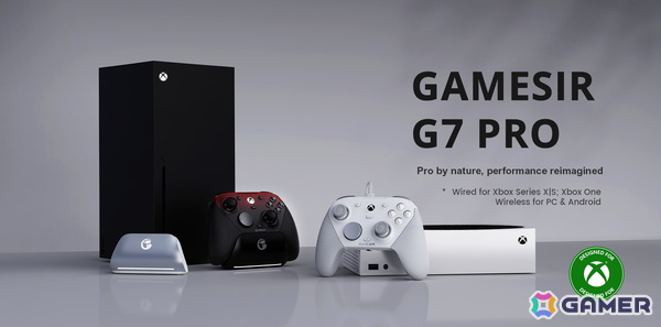 GameSirのフラグシップコントローラー「G7 Pro」が発売！Xbox公式ライセンス製品としては初のMag-Res TMRスティックを搭載の画像1