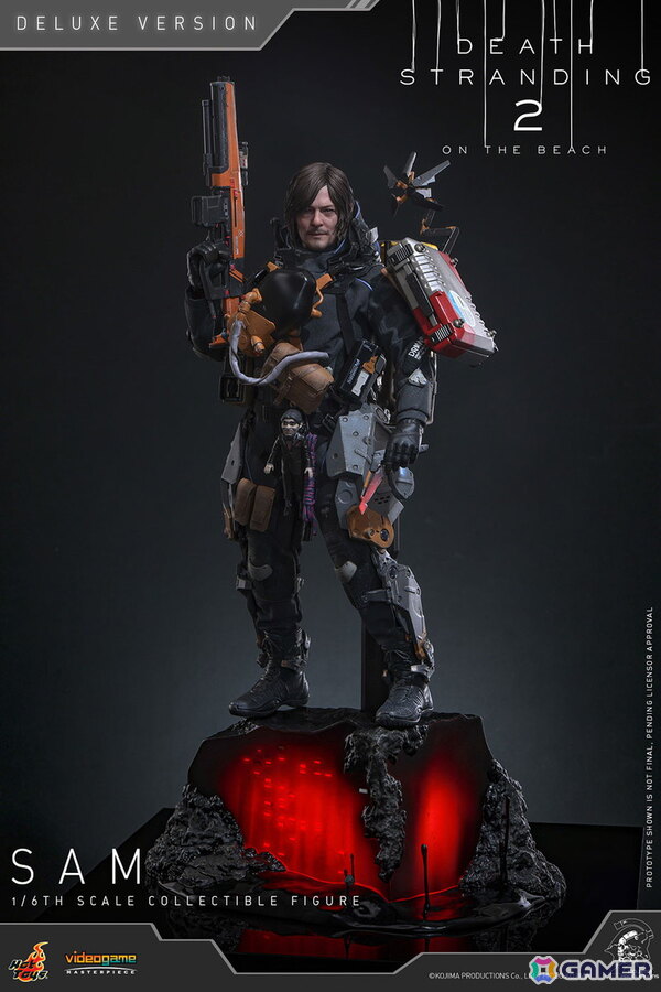 「DEATH STRANDING 2: ON THE BEACH」よりノーマン・リーダス演じるサムがホットトイズで立体化！植毛仕様の「アルチザン」版も登場の画像11