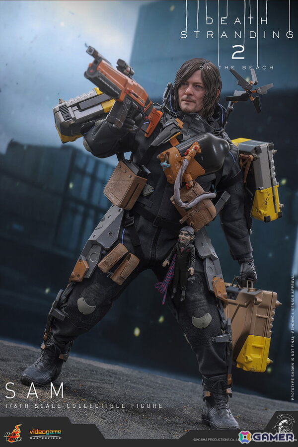 「DEATH STRANDING 2: ON THE BEACH」よりノーマン・リーダス演じるサムがホットトイズで立体化！植毛仕様の「アルチザン」版も登場の画像4