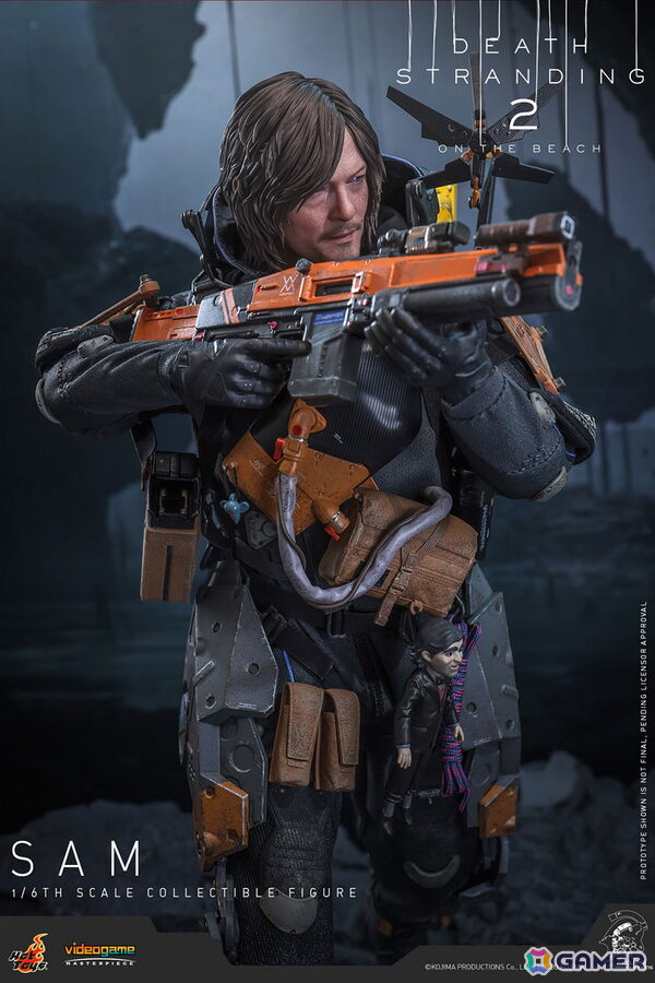 「DEATH STRANDING 2: ON THE BEACH」よりノーマン・リーダス演じるサムがホットトイズで立体化！植毛仕様の「アルチザン」版も登場の画像5