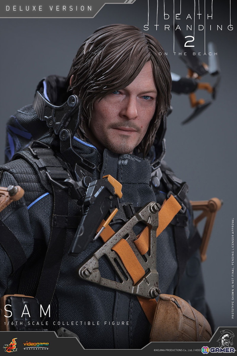 「DEATH STRANDING 2: ON THE BEACH」よりノーマン・リーダス演じるサムがホットトイズで立体化！植毛仕様の「アルチザン」版も登場の画像10