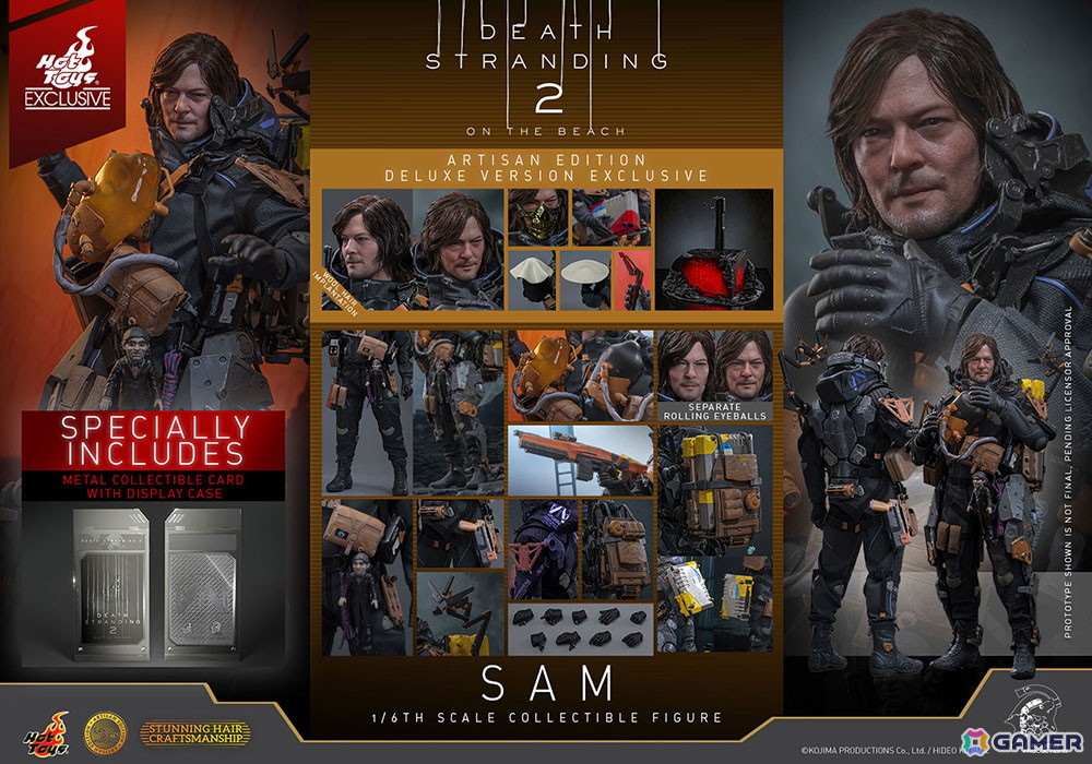 DEATH STRANDING 2: ON THE BEACH」よりノーマン・リーダス演じるサム