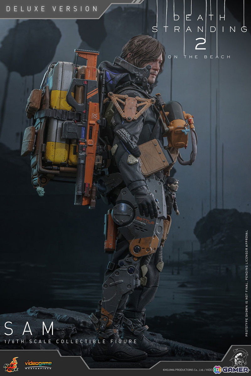 「DEATH STRANDING 2: ON THE BEACH」よりノーマン・リーダス演じるサムがホットトイズで立体化！植毛仕様の「アルチザン」版も登場の画像13