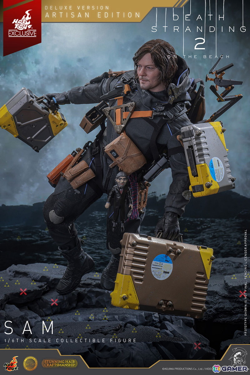 「DEATH STRANDING 2: ON THE BEACH」よりノーマン・リーダス演じるサムがホットトイズで立体化！植毛仕様の「アルチザン」版も登場の画像14