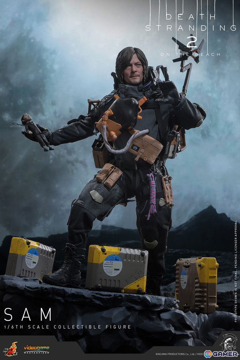 「DEATH STRANDING 2: ON THE BEACH」よりノーマン・リーダス演じるサムがホットトイズで立体化！植毛仕様の「アルチザン」版も登場の画像3
