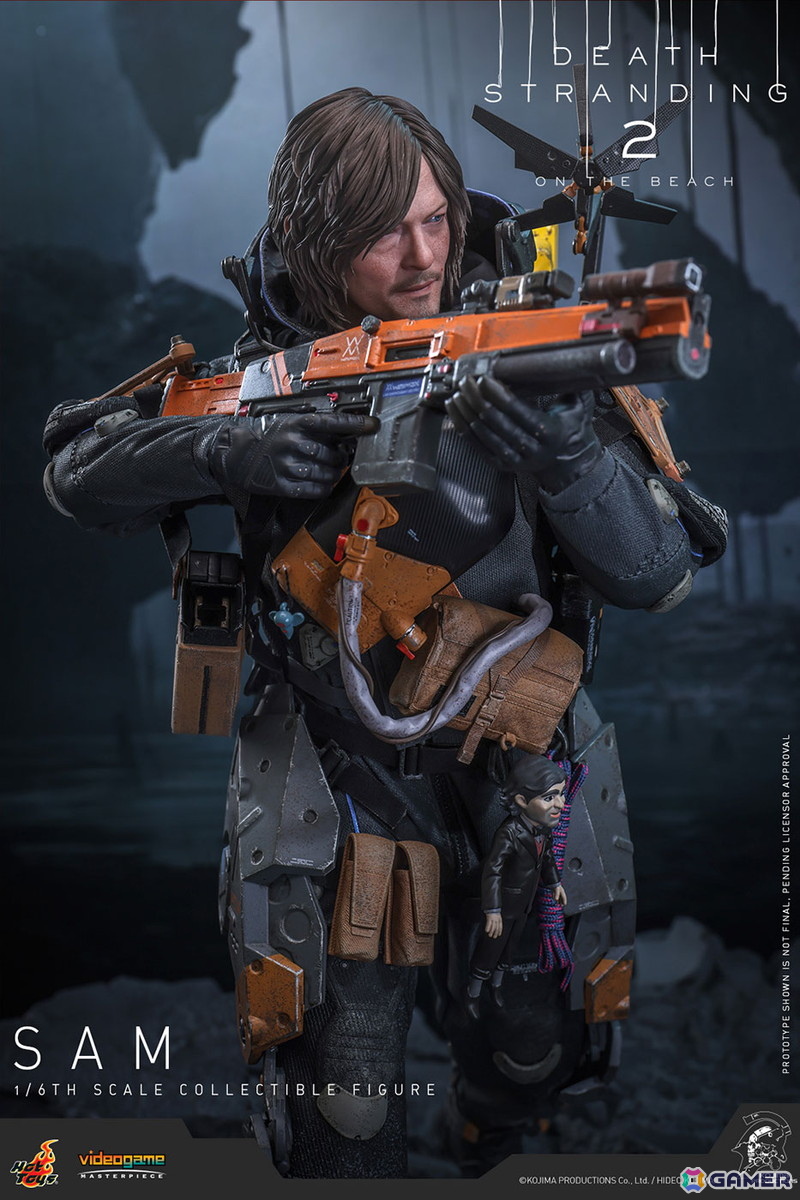 「DEATH STRANDING 2: ON THE BEACH」よりノーマン・リーダス演じるサムがホットトイズで立体化！植毛仕様の「アルチザン」版も登場の画像5