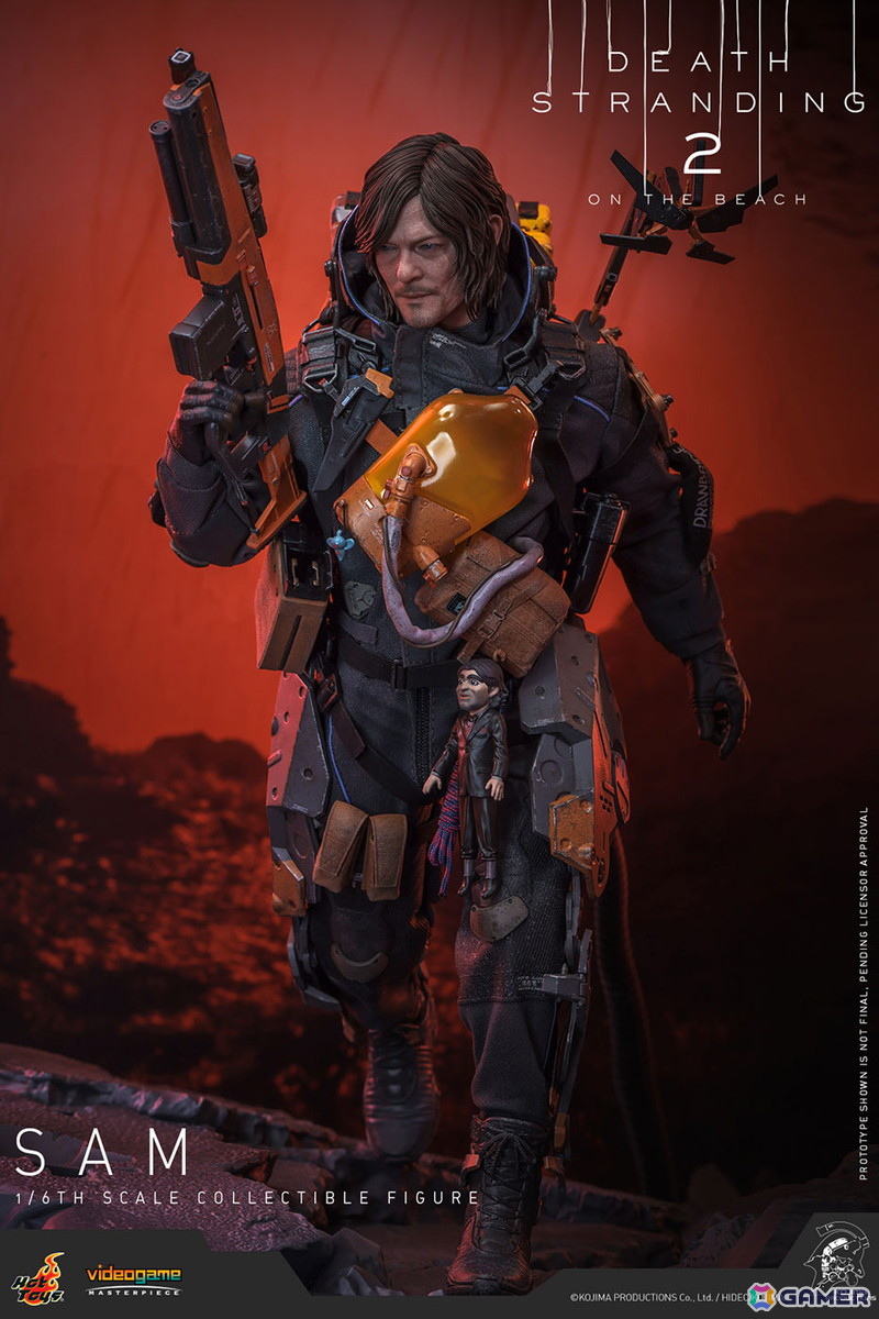 「DEATH STRANDING 2: ON THE BEACH」よりノーマン・リーダス演じるサムがホットトイズで立体化！植毛仕様の「アルチザン」版も登場の画像6