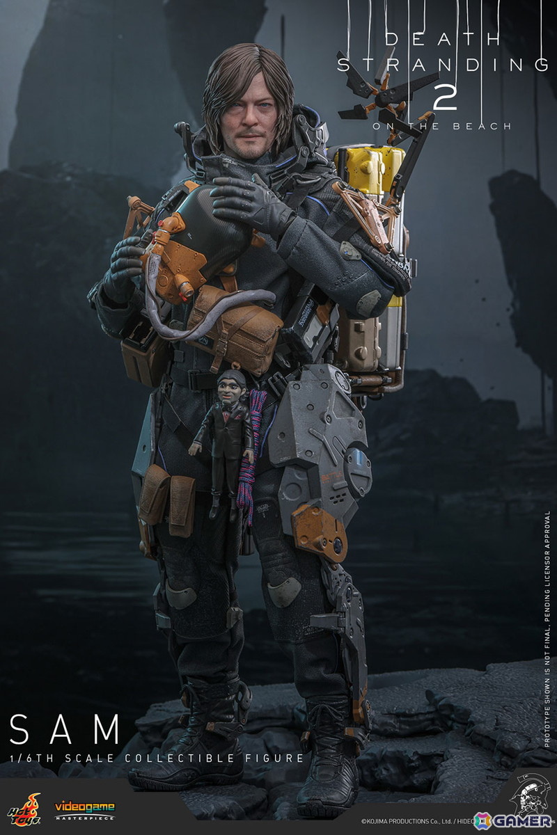 「DEATH STRANDING 2: ON THE BEACH」よりノーマン・リーダス演じるサムがホットトイズで立体化！植毛仕様の「アルチザン」版も登場の画像8