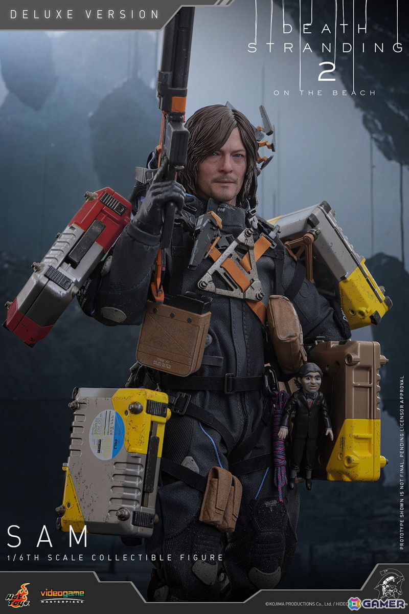 「DEATH STRANDING 2: ON THE BEACH」よりノーマン・リーダス演じるサムがホットトイズで立体化！植毛仕様の「アルチザン」版も登場の画像9