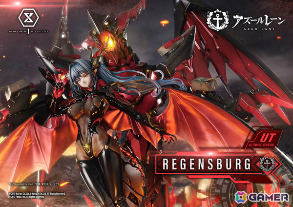 アズレン」レーゲンスブルクの1/6スケールスタチューが登場！全高