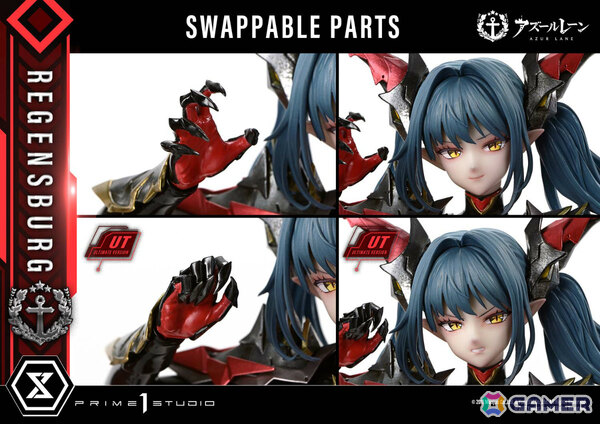 「アズレン」レーゲンスブルクの1/6スケールスタチューが登場！全高66cm＆LED発光ギミック付きのレジーナも付属で存在感抜群の画像11