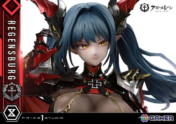 「アズレン」レーゲンスブルクの1/6スケールスタチューが登場！全高66cm＆LED発光ギミック付きのレジーナも付属で存在感抜群の画像5