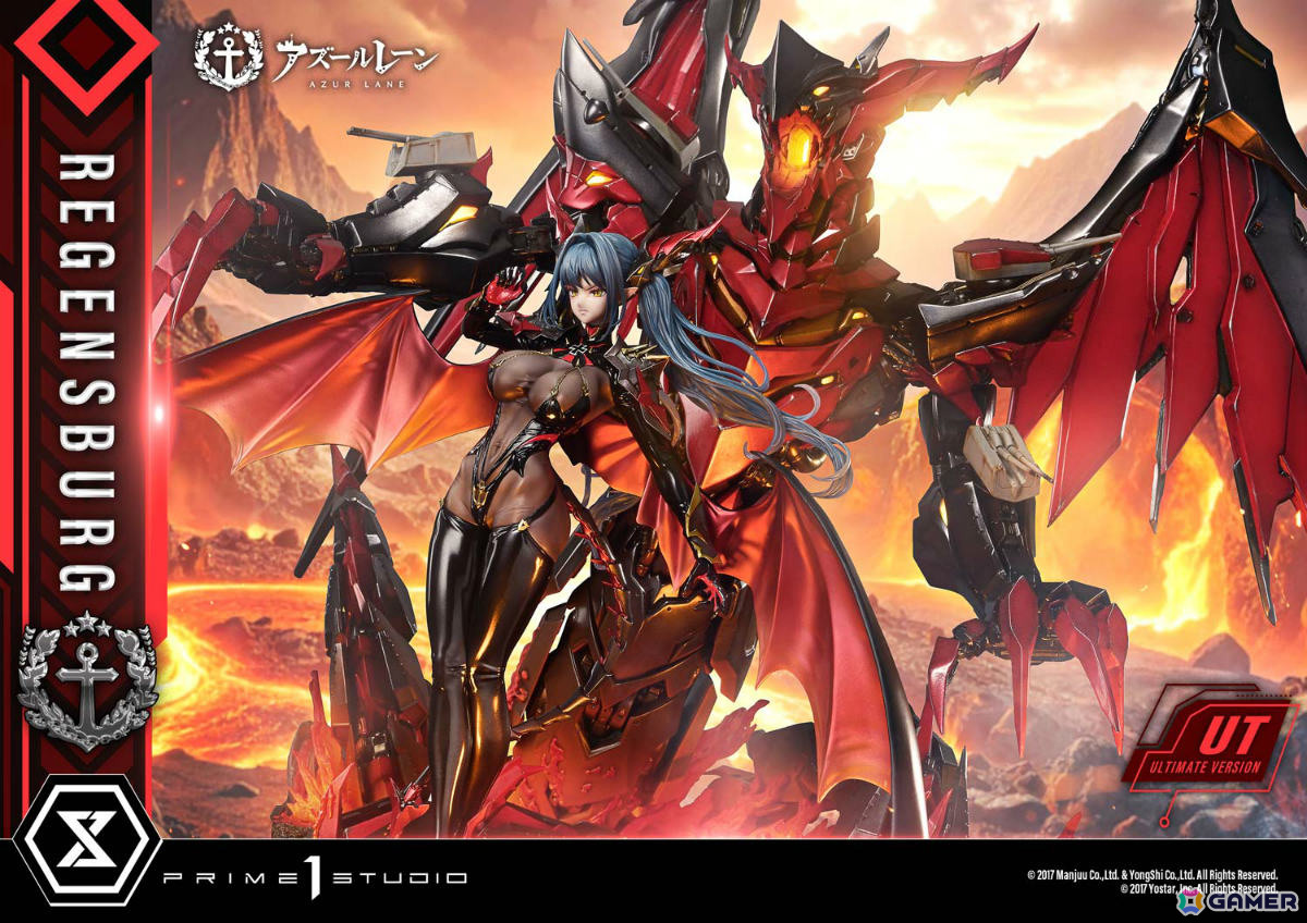 アズレン」レーゲンスブルクの1/6スケールスタチューが登場！全高