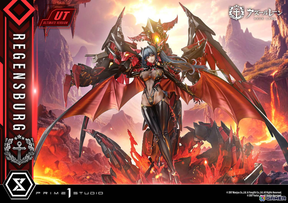 アズレン」レーゲンスブルクの1/6スケールスタチューが登場！全高