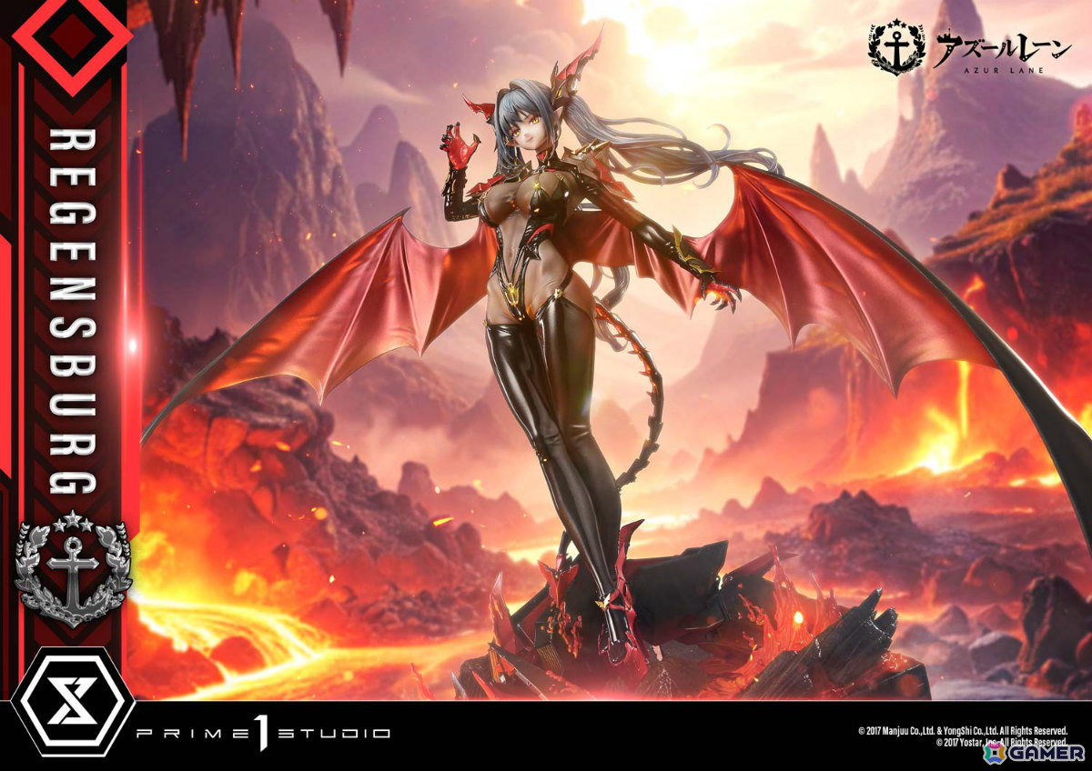 アズレン」レーゲンスブルクの1/6スケールスタチューが登場！全高