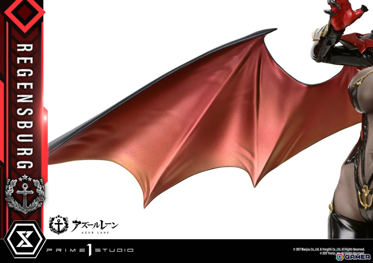 「アズレン」レーゲンスブルクの1/6スケールスタチューが登場！全高66cm＆LED発光ギミック付きのレジーナも付属で存在感抜群の画像