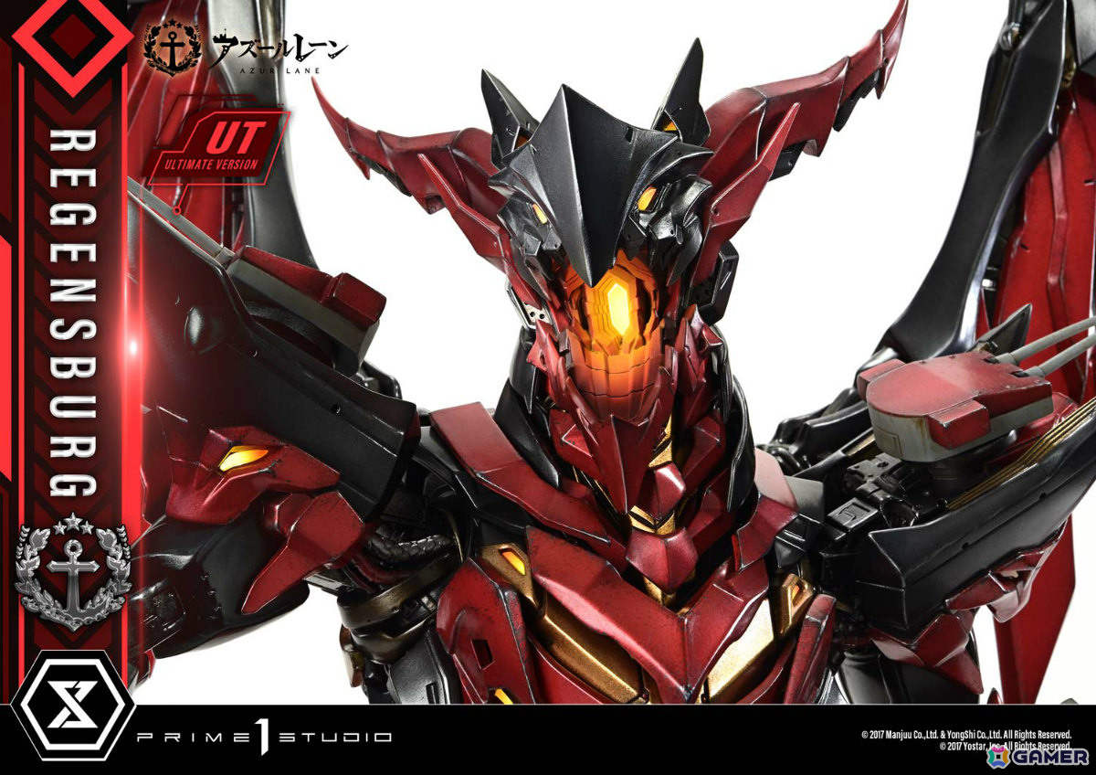 「アズレン」レーゲンスブルクの1/6スケールスタチューが登場！全高66cm＆LED発光ギミック付きのレジーナも付属で存在感抜群の画像