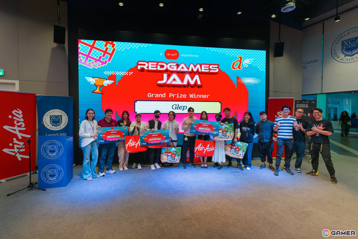 エアアジア、48時間ゲームジャム「RedGames Jam」をクアラルンプールで開催――優勝チームのTeam GlepにTGS2025への招待旅行を贈呈の画像