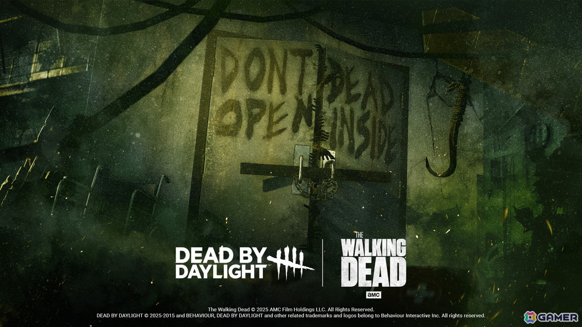 「Dead by Daylight」にてついに「ウォーキング・デッド」とのコラボチャプターが配信開始！リック、ミショーン、ダリルが霧の森への画像1