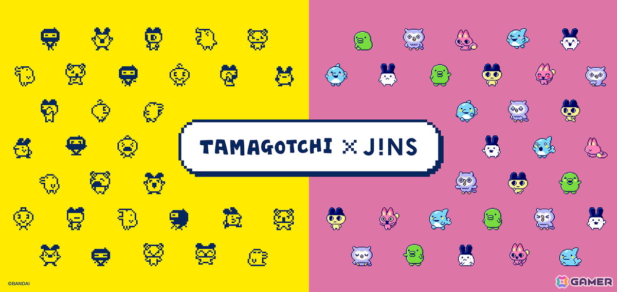 「たまごっち」とコラボしたメガネ「TAMAGOTCHI×JINS」が8月7日より販売！“つけるたびに育つ愛着”をコンセプトに大人と子ども向けの全6型12種がラインナップの画像