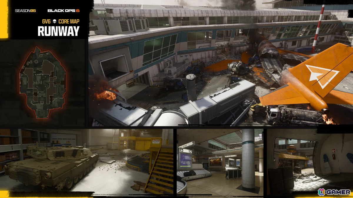 「CoD: BO6」「CoD: WZ」シーズン05が8月8日より開始!6v6のコアマップ「ランウェイ」やヘッドショットがカギとなる新モード「エイムハイ」などが登場の画像