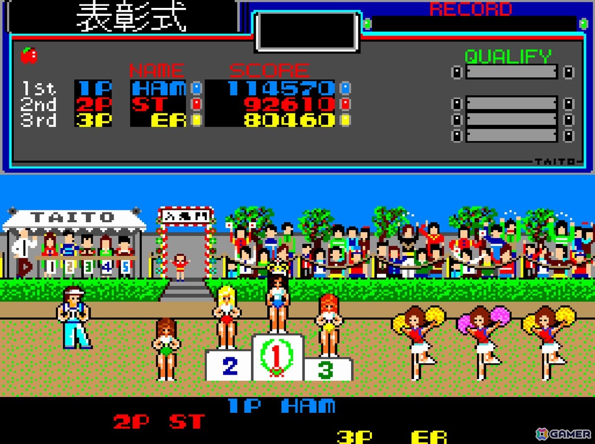 「アーケードアーカイブス THE運動会」がPS4/Switchで7月31日に配信！運動会をテーマにした全7種目で1位を目指すアクションゲームの画像6