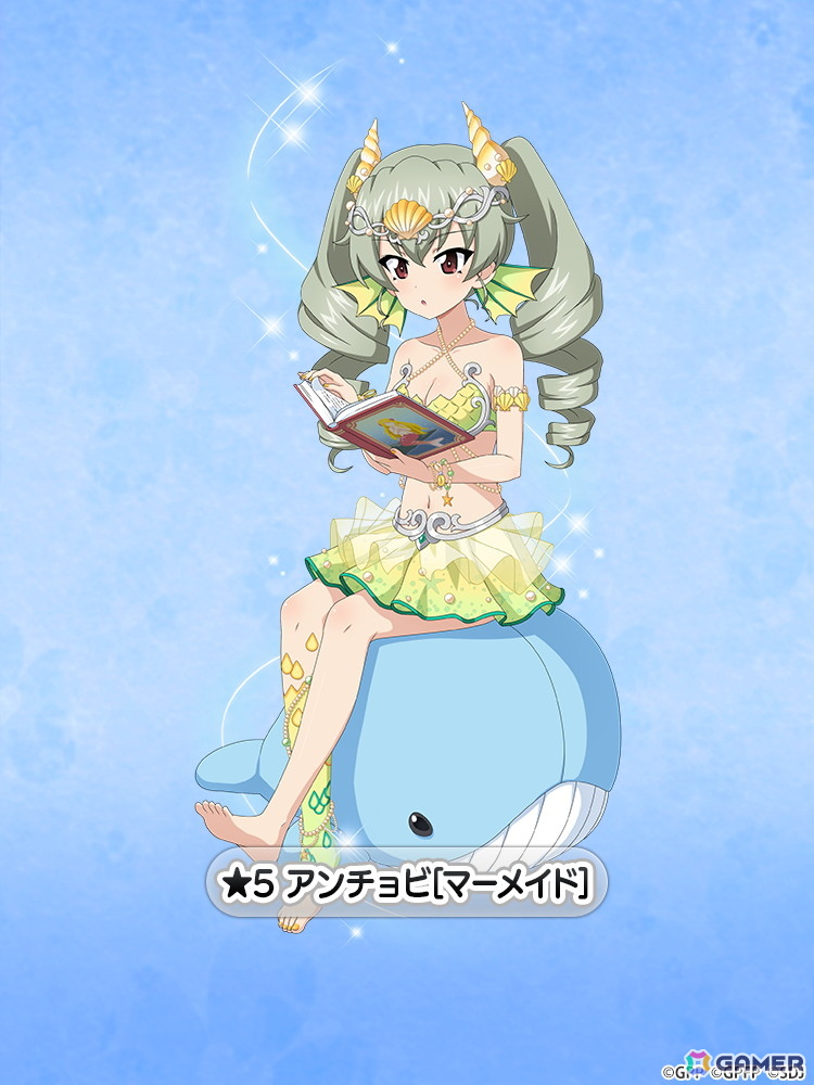 ガールズ＆パンツァー 戦車道大作戦！」マーメイド衣装のみほや沙織