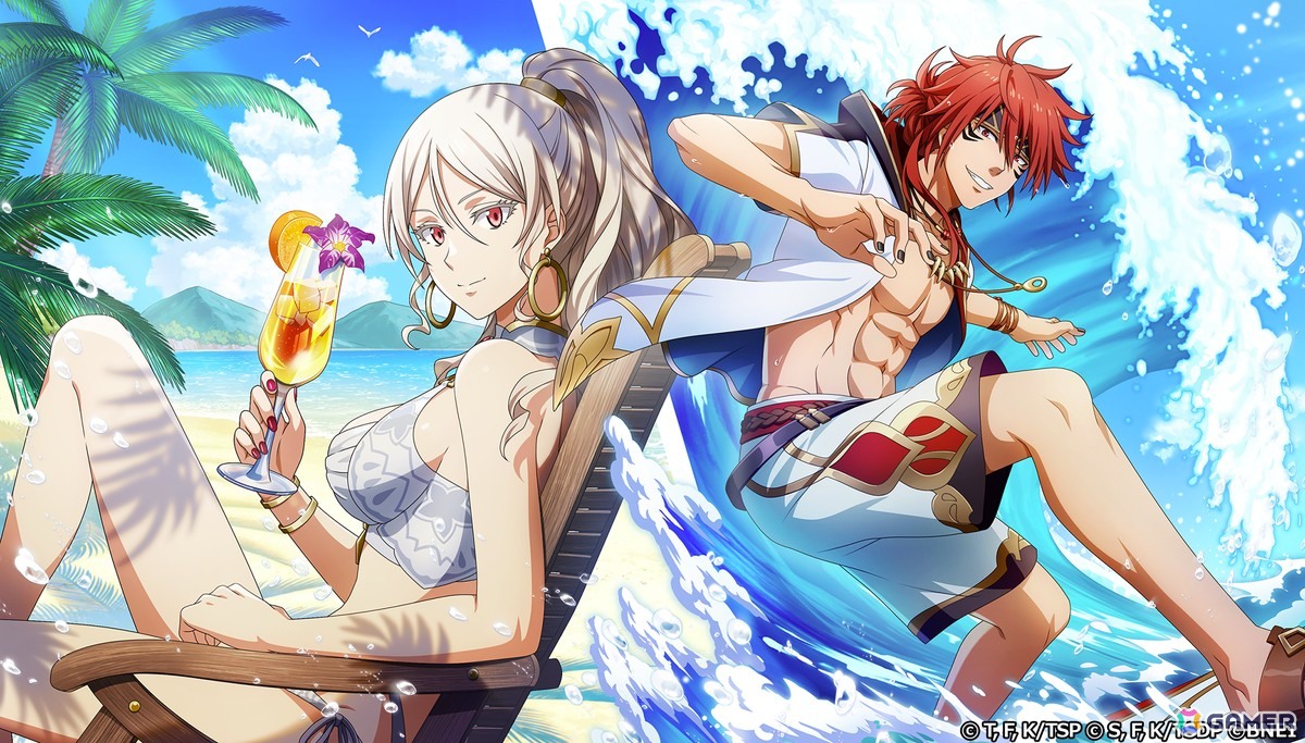 「まおりゅう」に水着姿のブラン、ギィ・クリムゾンが登場！夏の新イベント「デーモンズ・バケーション」が開催中の画像