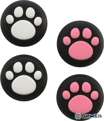 Joy-Con 2の操作性がアップする肉球アナログスティックカバー「ねこにゃん」が7月31日に発売！黒とパステルカラーの2種の画像3