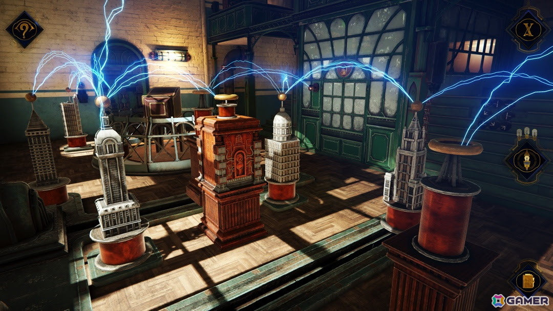 「The House of Da Vinci」シリーズのBlue Brain Gamesによる電撃パズルアドベンチャーゲーム「The House of Tesla」がSteamで9月23日に配信！の画像2