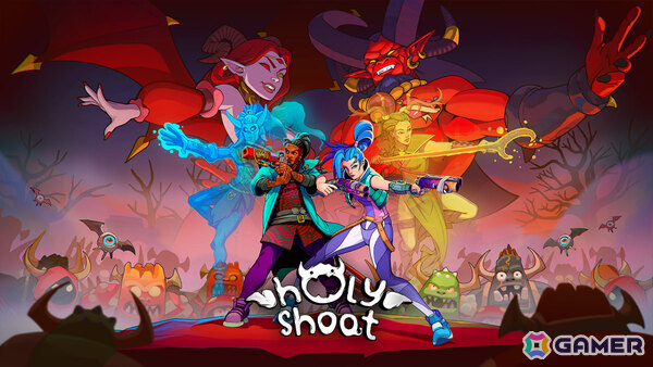 カオスな地獄で悪魔狩り！アメコミ風ハイスピードローグライトFPS「Holy Shoot」の早期アクセスが開始の画像1