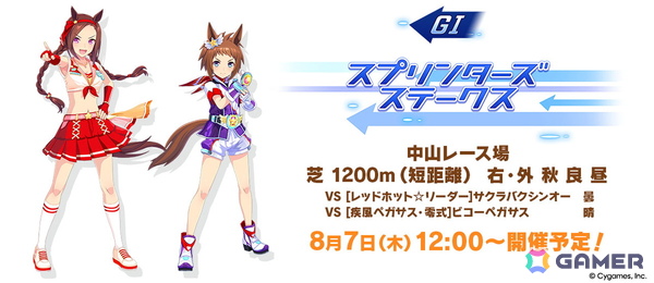 「ウマ娘」水着衣装のサトノクラウン、シュヴァルグランが登場！高野麻里佳さん、青山吉能さんら6th EVENT秋公演の追加出演者や明治コラボ情報もの画像13