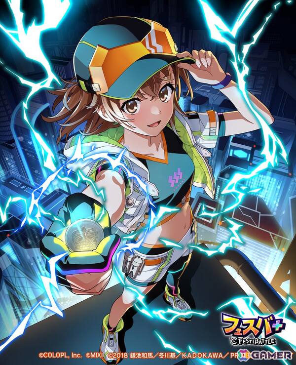 新ヒーロー・御坂美琴（CV：佐藤利奈）が参戦！「フェスバ+と