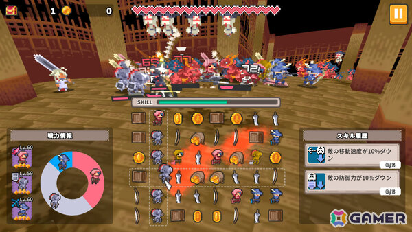 マージパズルRPG「Merge Match March」Steam版が10月23日にリリース！盤面のマス数拡大、兵士の合成条件緩和などより遊びやすくの画像