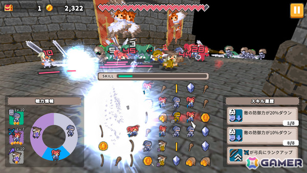 マージパズルRPG「Merge Match March」Steam版が10月23日にリリース！盤面のマス数拡大、兵士の合成条件緩和などより遊びやすくの画像