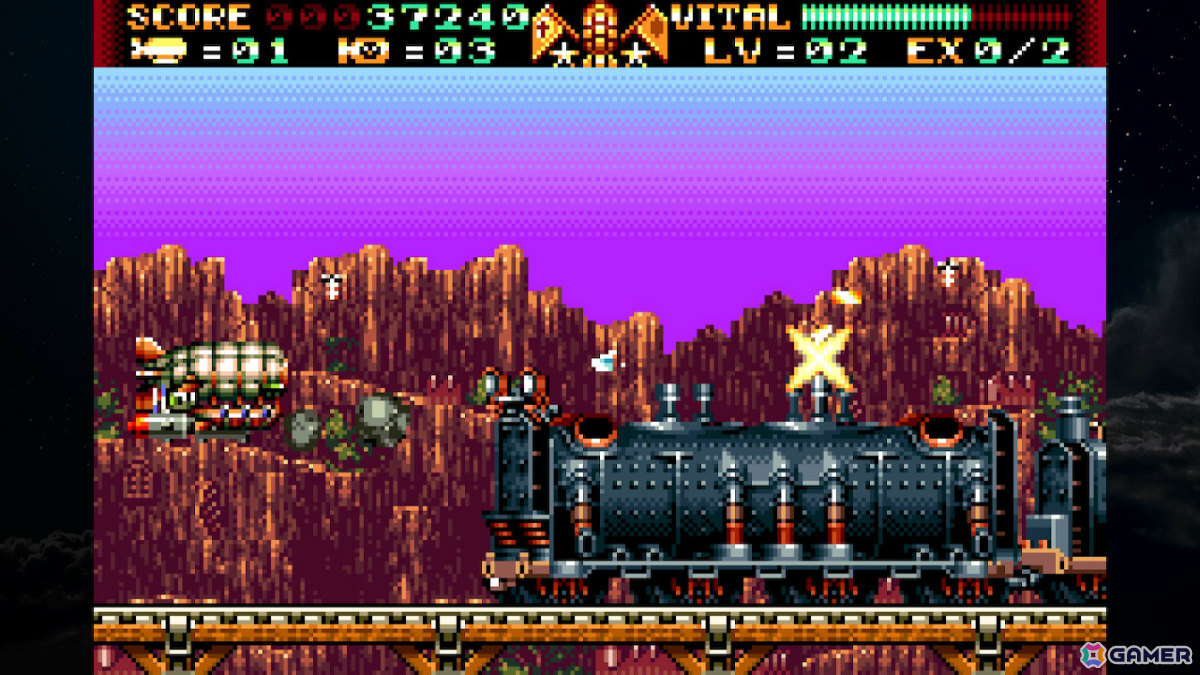 スチームパンクSTG「鋼鉄帝国-STEEL EMPIRE-クロニクル」が発売！遊びやすくなった「鋼鉄帝国HD」や3種のゲームがセットになった「鋼鉄帝国クラシック」を収録の画像8