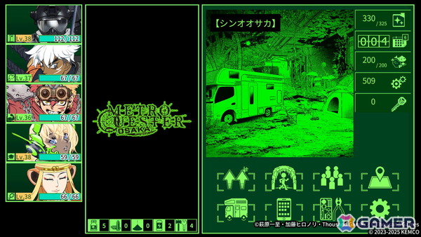 ダンジョン探索RPG「METRO QUESTER | OSAKA」iOS/Android版が配信！新たな舞台・OSAKAで繰り広げられる物語をいつでもどこでも楽しめるの画像