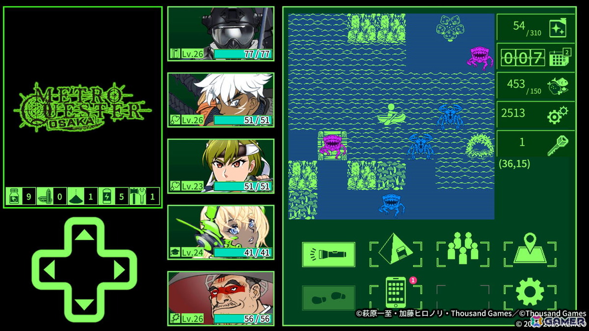 ダンジョン探索RPG「METRO QUESTER | OSAKA」iOS/Android版が配信！新たな舞台・OSAKAで繰り広げられる物語をいつでもどこでも楽しめるの画像4