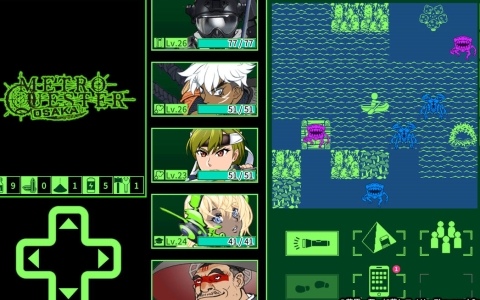 ダンジョン探索RPG「METRO QUESTER | OSAKA」iOS/Android版が配信！新たな舞台・OSAKAで繰り広げられる物語をいつでもどこでも楽しめる