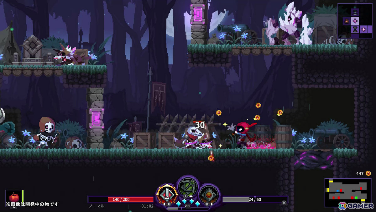 終わらない悪夢から抜け出すローグライトアクションRPG「Nightmare：The Lunatic」Switch版が12月4日に発売！の画像2