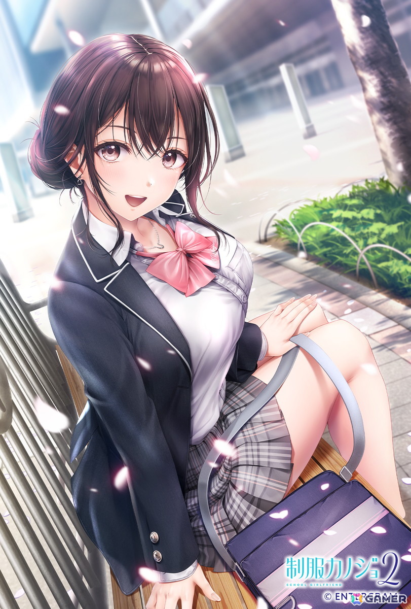 「制服カノジョ2」の無料DLC「もっといちゃらぶパック　Act.1 八尋実桜」が10月30日に登場！グッズセット「みお熱愛BOX」も同時発売の画像12