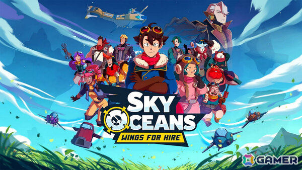 空賊団を率いて広大な空を冒険するファンタジーRPG「Sky Oceans: Wings for Hire」Switch版が配信！の画像1